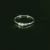 Eleganter Weissgoldring 18K mit Diamantbesatz – Ringgroesse 56, sofort lieferbar - YZ0003310