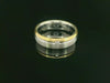 Partnerringe Silber 925 / 18 Karat - 750 Gold - SGB- 634/5