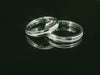 Bagues partenaires en argent 925 rhodié (prix paire) - S-251/3.5