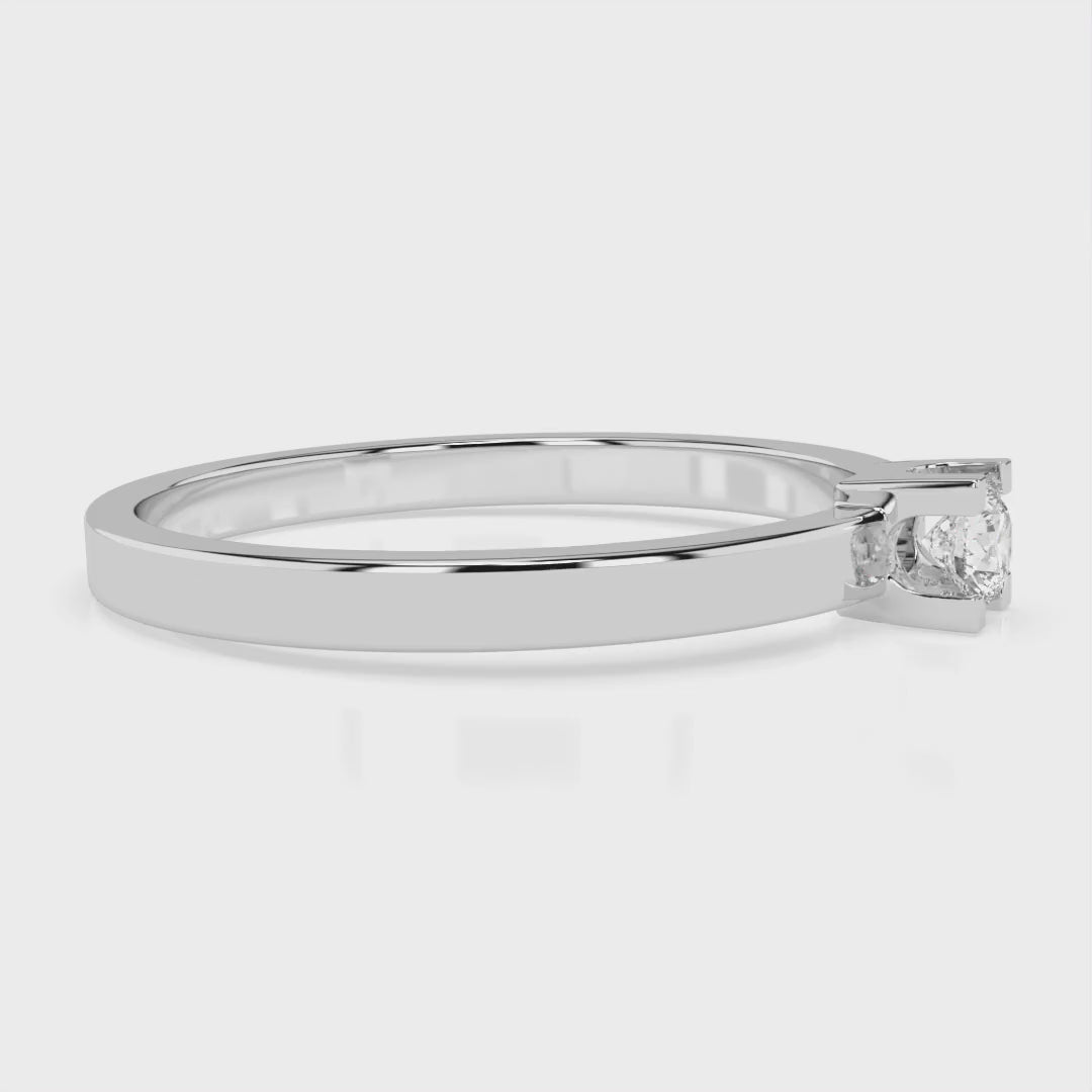 Eleganter Diamant-Ring aus 18K Gold - 101-10036(3.0)