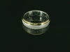 Partnerringe Silber 925 / 18 Karat - 750 Gold - SGB - 118/6