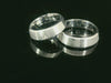 Partnerringe Silber 925 rhodiniert - LSZ-308/6 & LS-309/6