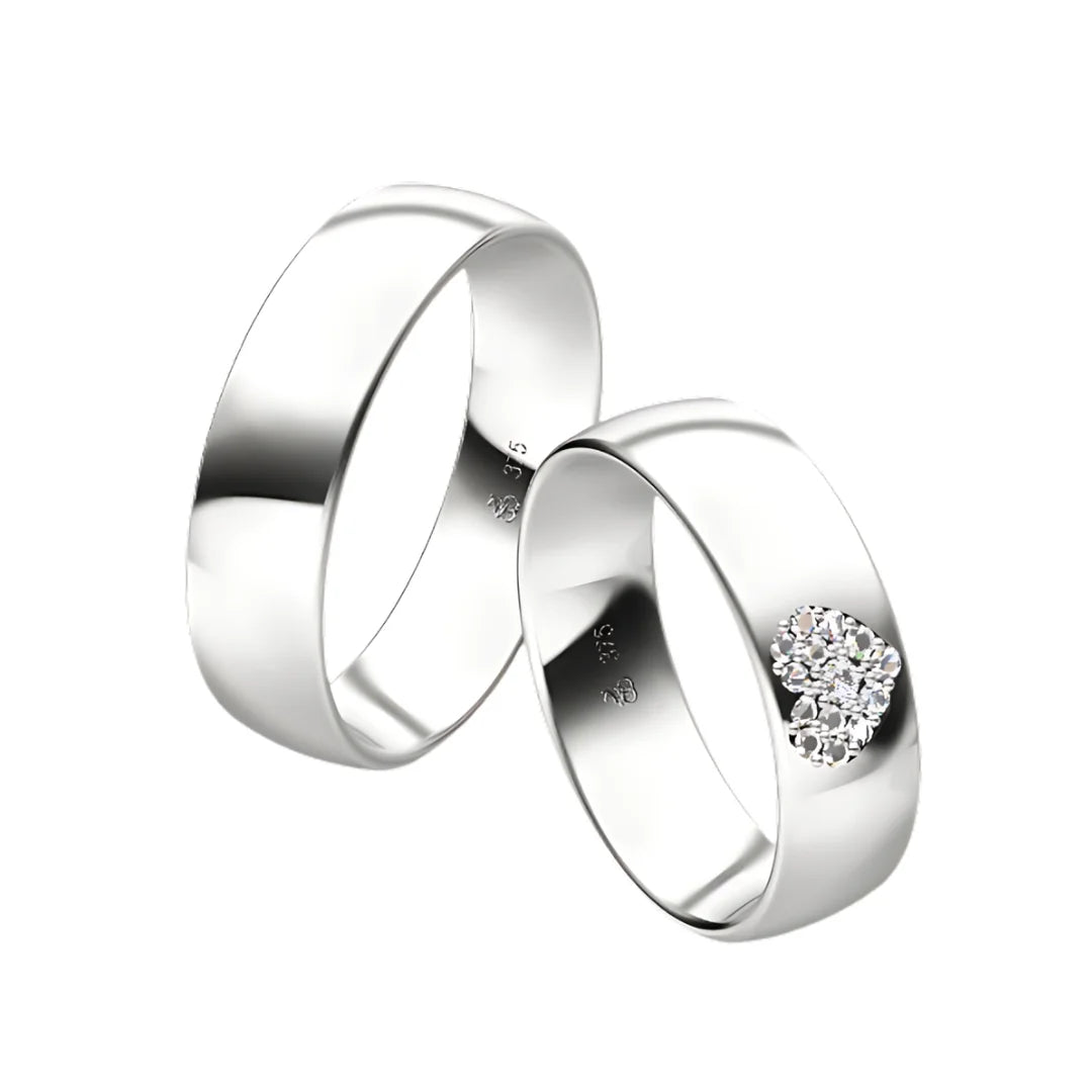 Rauschmayer First Individuell Love - Trauringe mit 14 Brillanten - 06004
