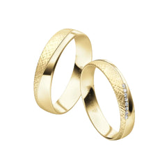 Rauschmayer First Individuell Love - Trauringe mit 8 Brillanten - 04905