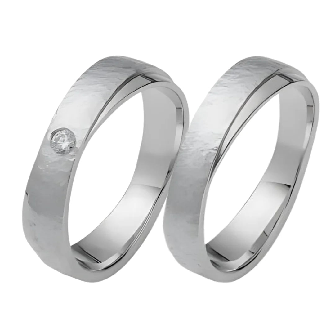 Rauschmayer Trauringe mit Brillant 0,050 ct. - 05691
