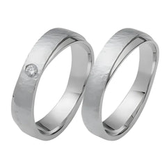 Rauschmayer Trauringe mit Brillant 0,050 ct. - 05691
