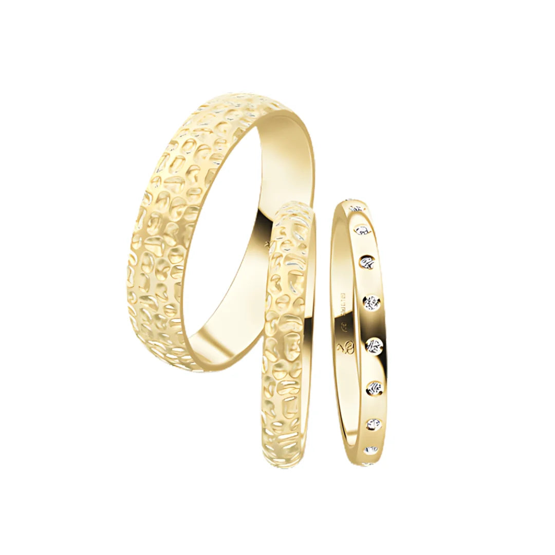 Rauschmayer Trauringe First Individual Love 3D mit 20 Brillanten - 02041