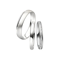 Rauschmayer Trauringe First Individual Love 3D mit 40 Brillanten - 02044