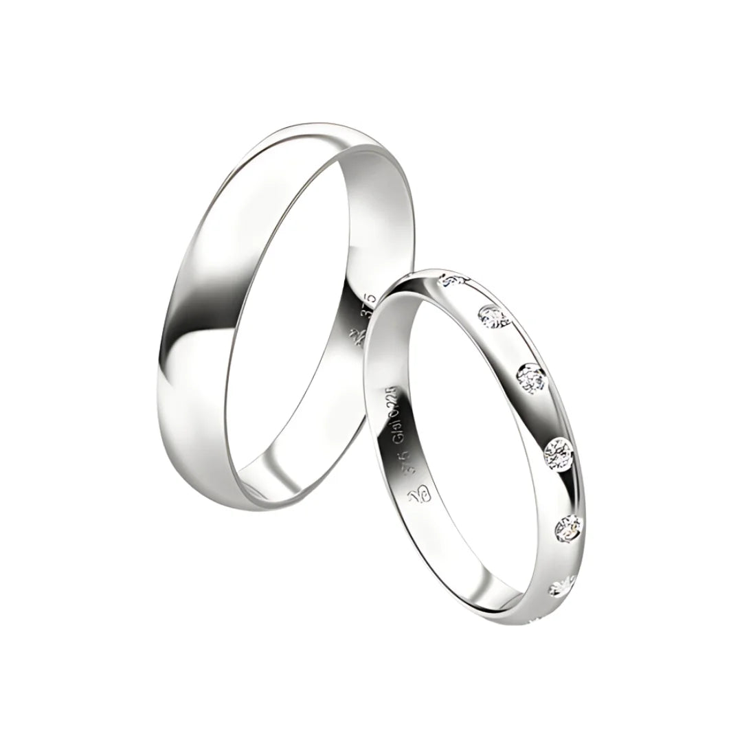 Rauschmayer Trauringe First Individual Love 3D mit 15 Brillanten - 04038