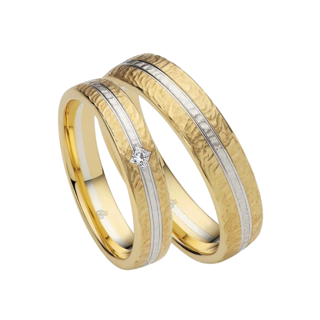 Rauschmayer First Individual Love - Trauringe mit Brillant - 50014