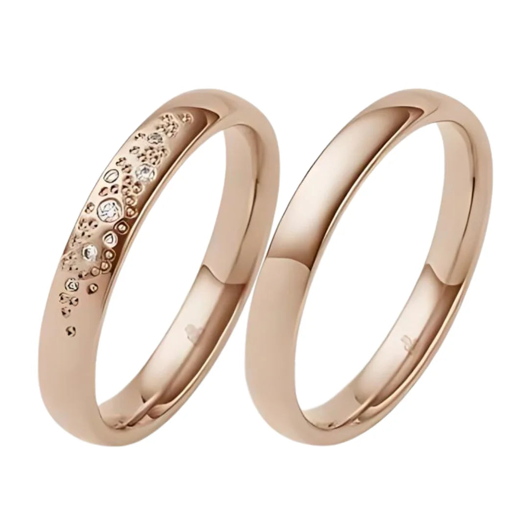 Rauschmayer Trauringe mit 7 Brillanten 0.032 ct. - 03078