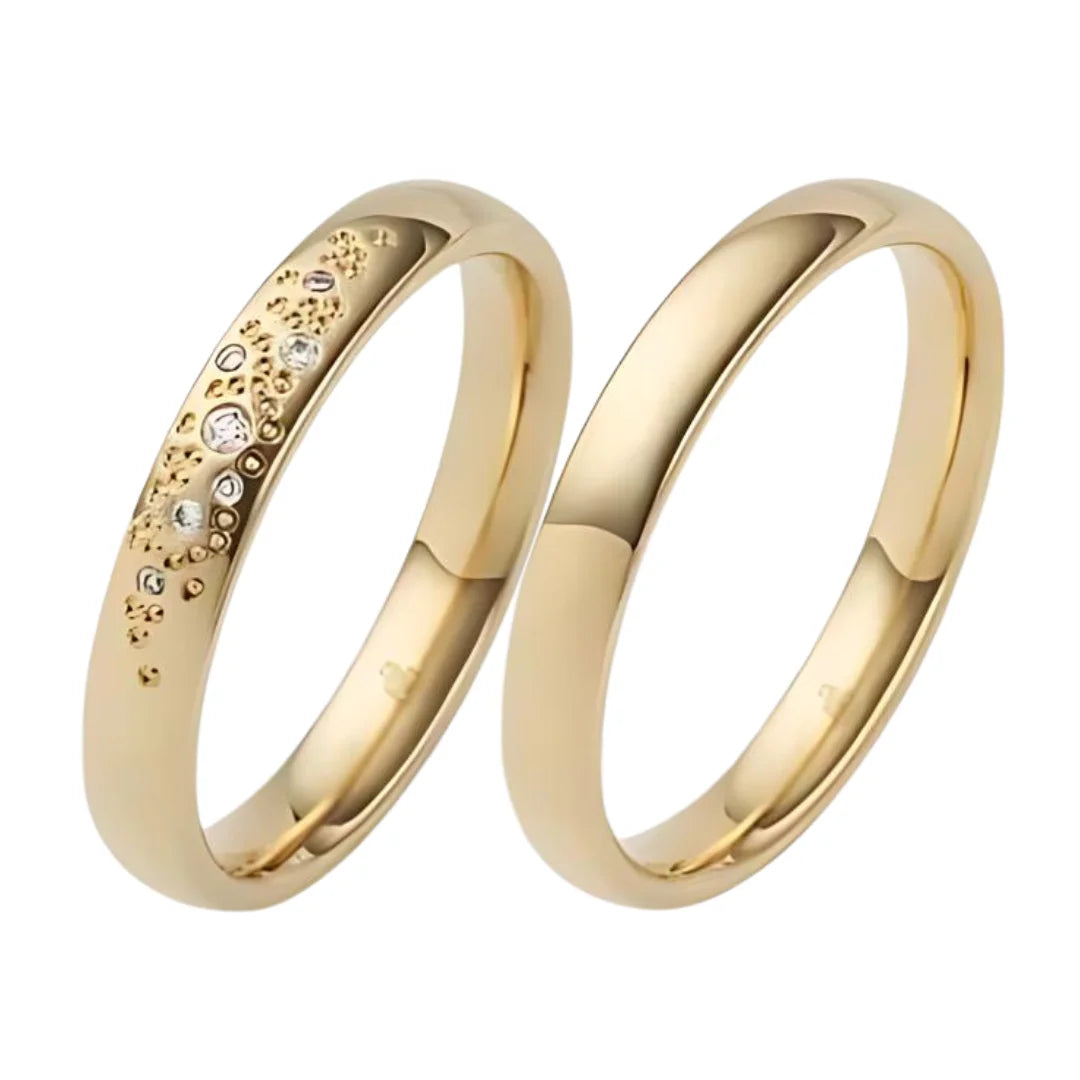 Rauschmayer Trauringe mit 7 Brillanten 0.032 ct. - 03078