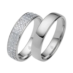 Rauschmayer More Stones 5th Trauringe mit 69 Brillanten - 05653