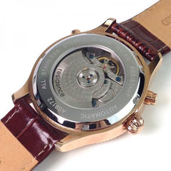 Residence Aviator Open Heart Automatik Herrenuhr in Kupferrot