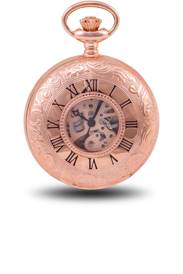 Residenz Rosé-Gold Taschenuhr - AS 9205