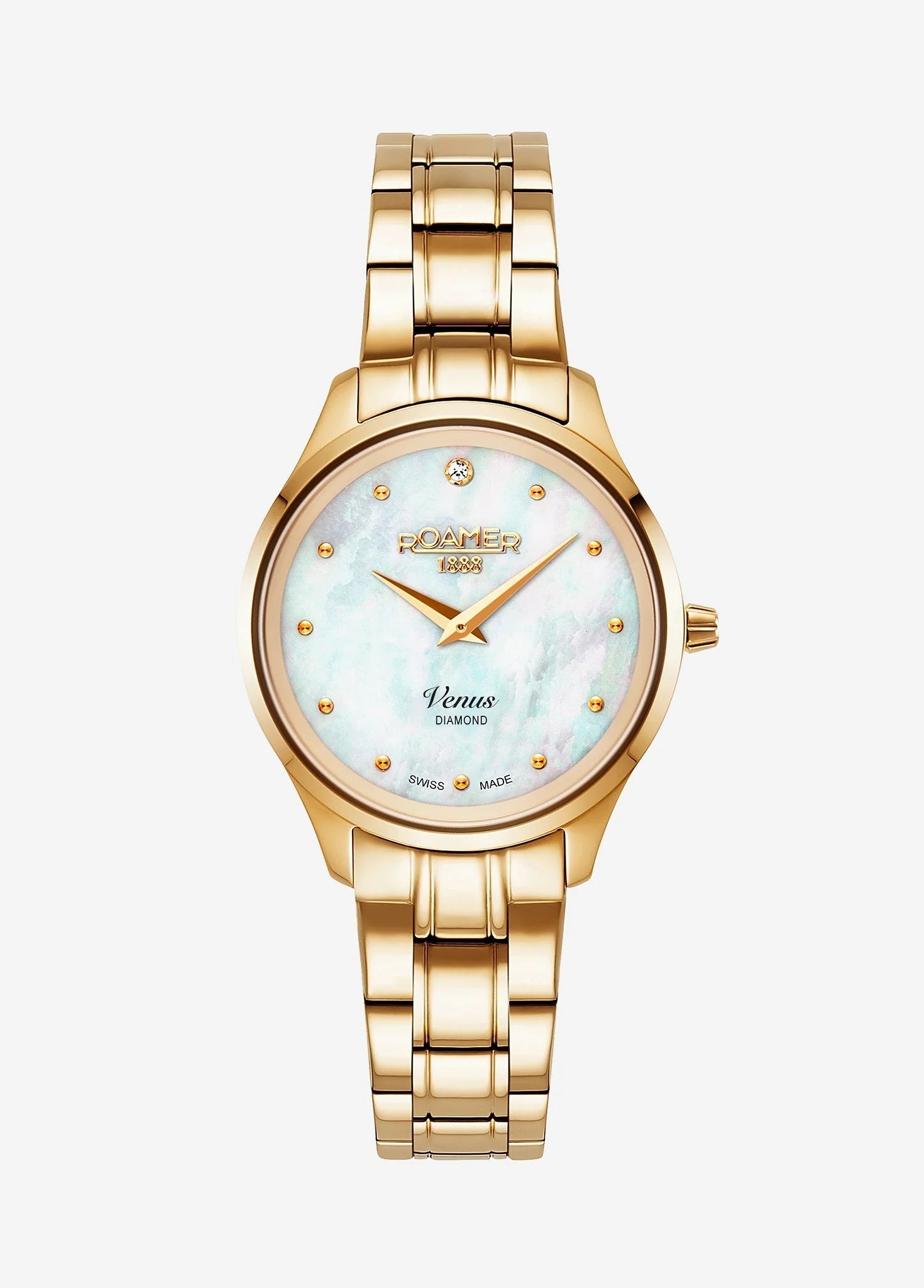 Roamer Venus Diamond Damenuhr - 601857 48 89 20