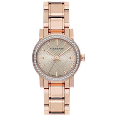 Burberry The City Diamonds - Roségold Edelstahl - BU9225