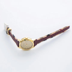 Burberry Gold & Rot Damenuhr - BU9111