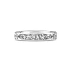 Bague fine Mémoire Carrée en diamants – Bague élégante avec diamants - 41062830