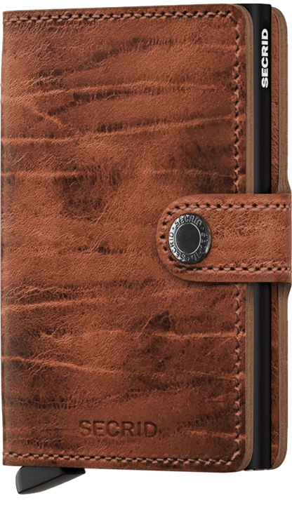 Secrid Miniwallet Dutch Martin Whiskey mit Gravur - MDM-Whiskey