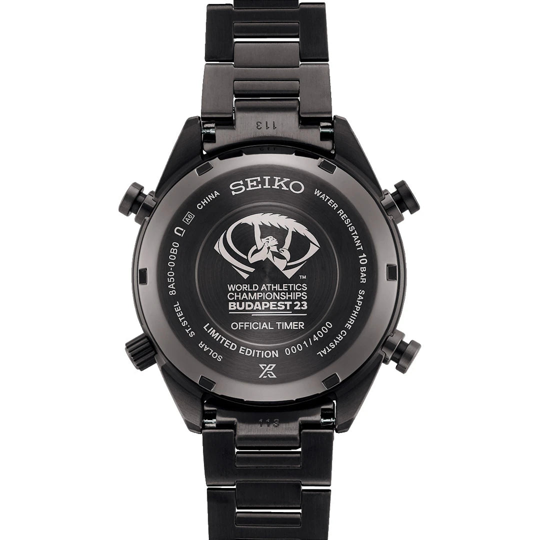 Seiko Prospex Speedtimer World Athletics Championships Budapest Herrenuhr - SFJ007P1