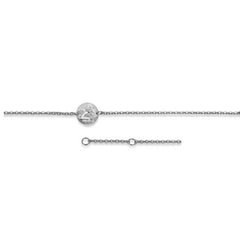 Silber Armband mit Schutzengel Anhänger - 6274.00640/1600