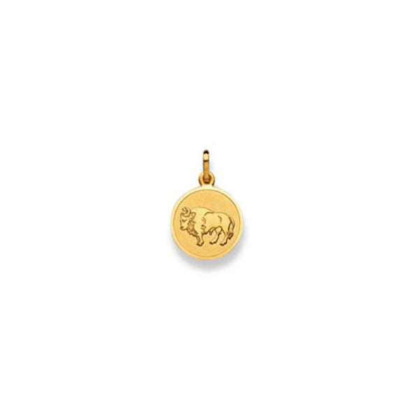 Sternzeichen Stier Anhänger in 18 Karat Gelbgold - 1154.05005/0500