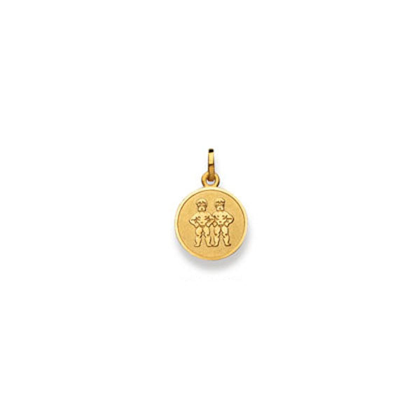 Sternzeichen Zwillinge Anhänger in 18 Karat Gelbgold - 1154.05005/0600