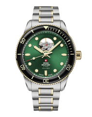 Swiss Military by Chrono Diver 200 Automatic Open Heart Herrenuhr - SMA34106.13