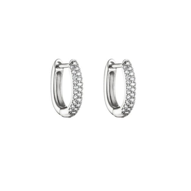 Thomas Sabo Classic TS Creolen Silber 925 mit weissen Zirkonia – CR779-051-14