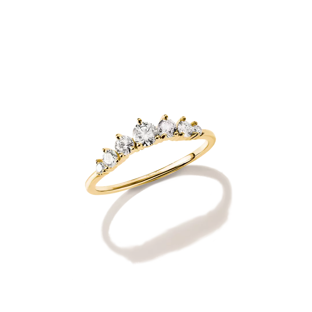 Thomas Sabo Midnight Sky Ring – Funkelnde Eleganz in 18K Vergoldung