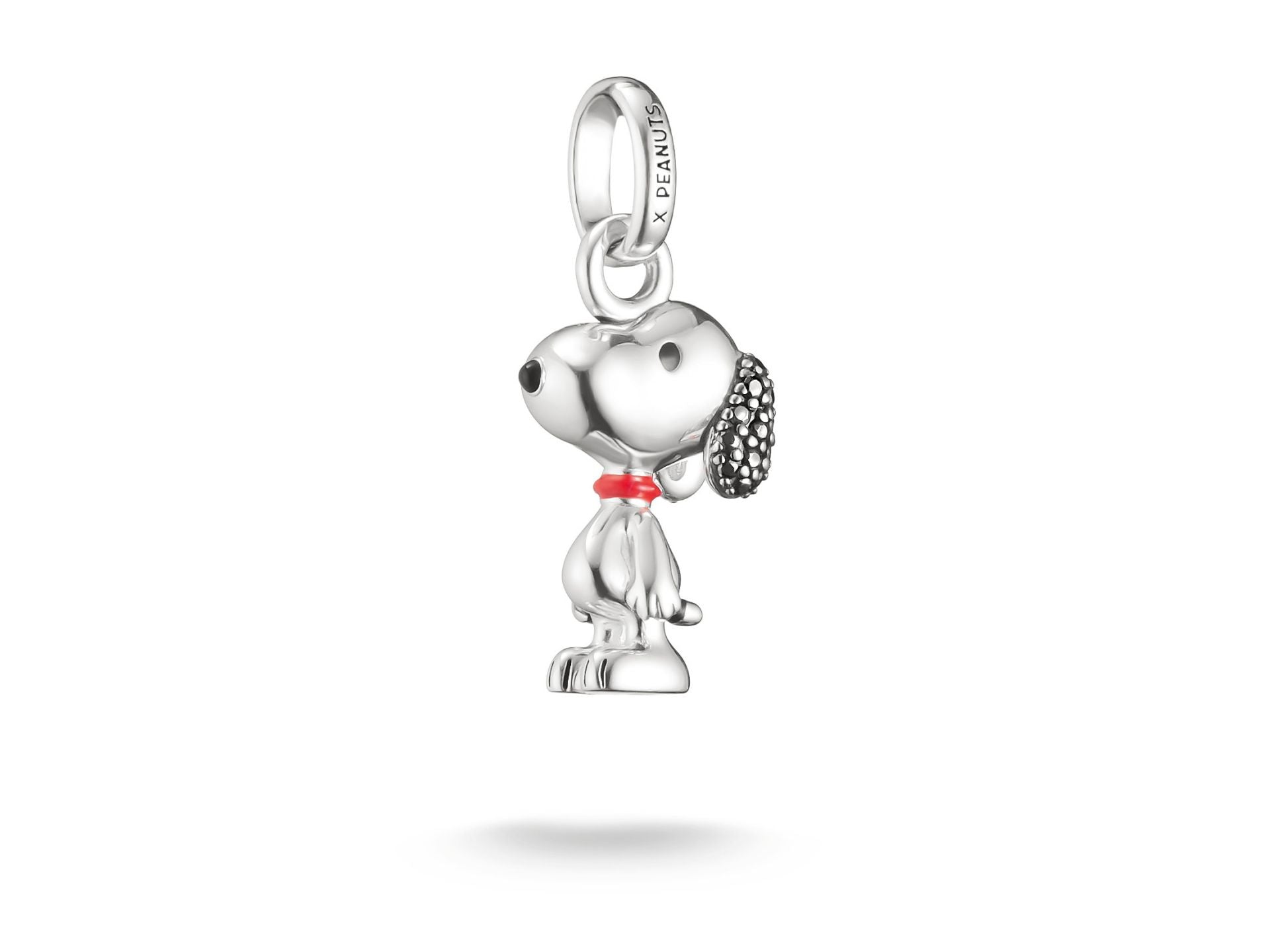Thomas Sabo Peanuts Snoopy Pavé Charm Connect Silber mit Zirkonia – CC1310-691-11