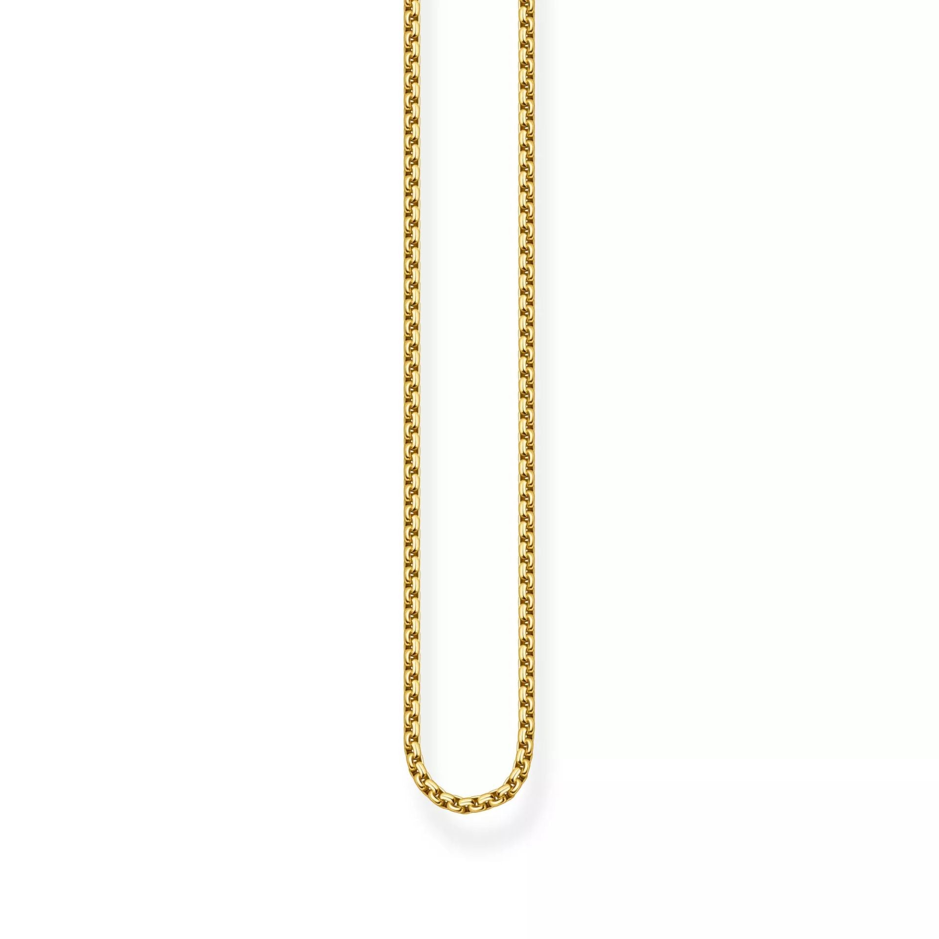 Thomas Sabo Venezianerkette Silber 925 18K Vergoldet 1 mm – KE1106-413-12