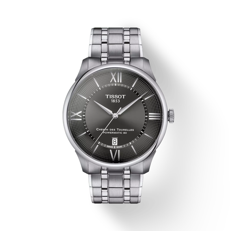 Tissot CHemin des Tourelles Powermatic 80, 42 MM Herrenuhr - T139.407.11.068.00