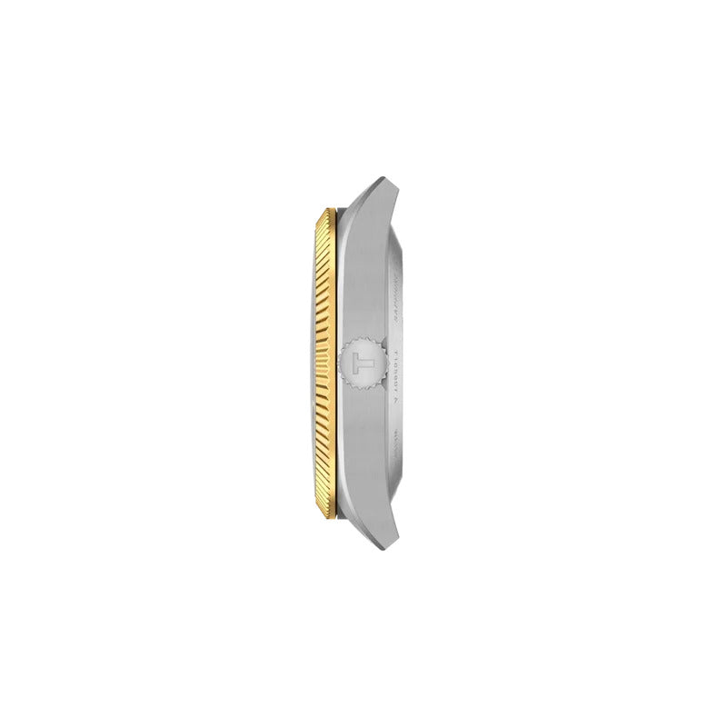 Tissot Gentleman Goldlünette Powermatic 80 Herrenuhr 38 mm Grün – T934.807.41.091.00
