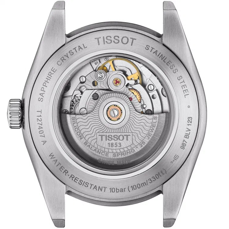 Tissot Gentleman Powermatic 80 Silicium Herrenuhr - T127.407.16.031.01