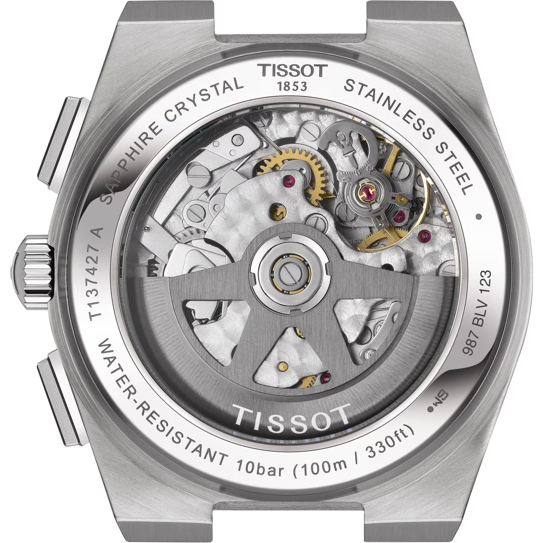 Tissot PRX Automatik Chronograph Blau Herrenuhr 42 mm – T137.427.11.041.00
