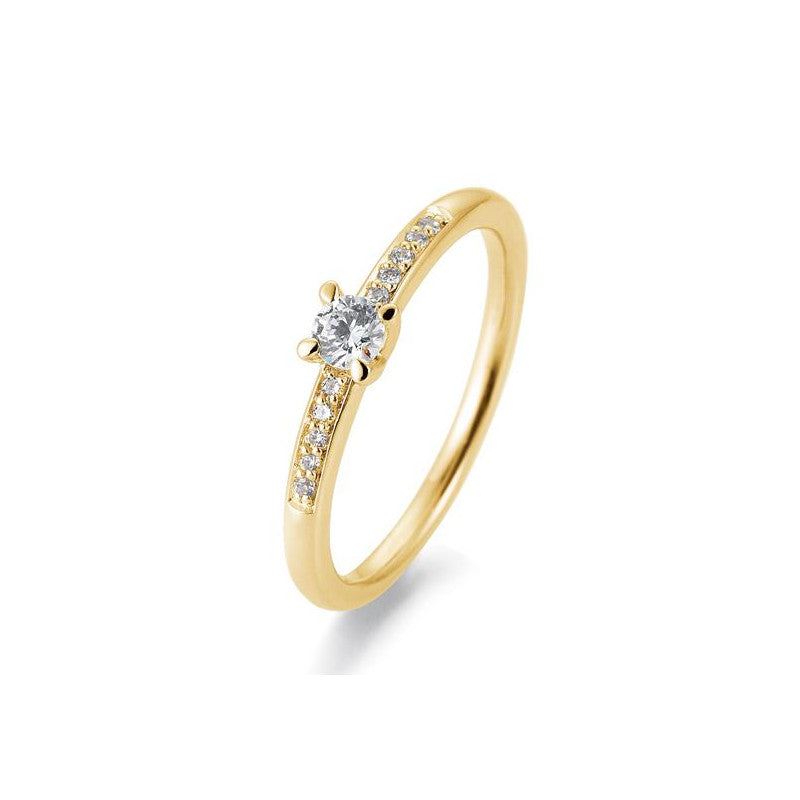 18 Karat Verlobungsring Pavé 0,05-0,30 ct. -  41859470