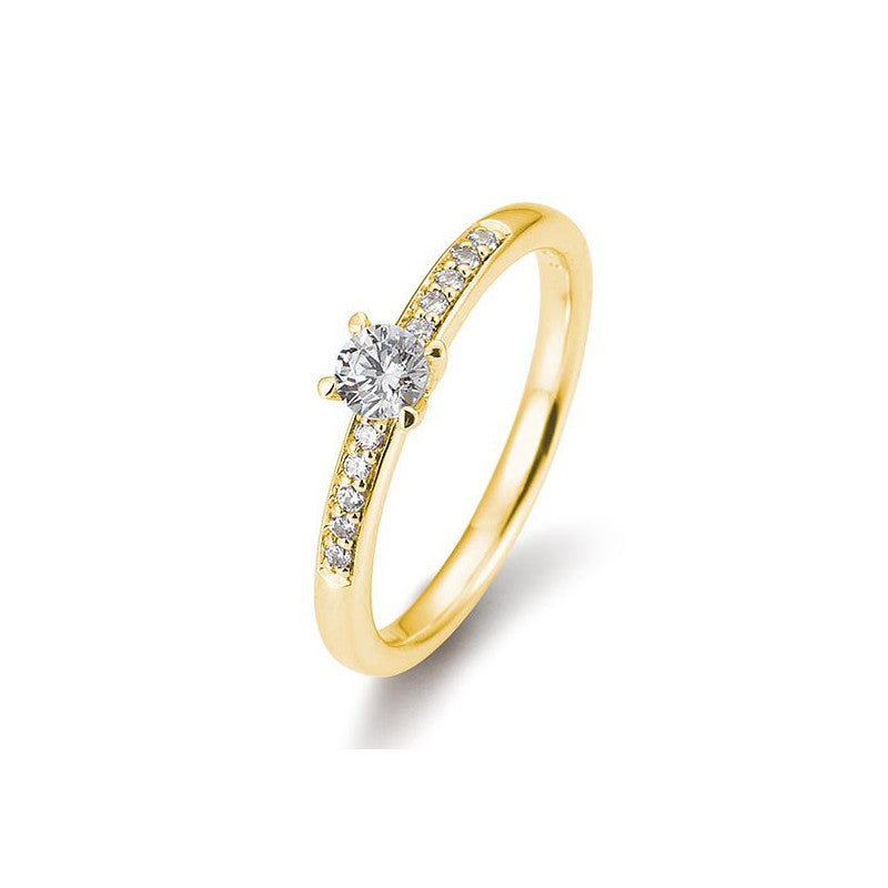 18 Karat Verlobungsring Pavé 0,05-0,30 ct. -  41859470