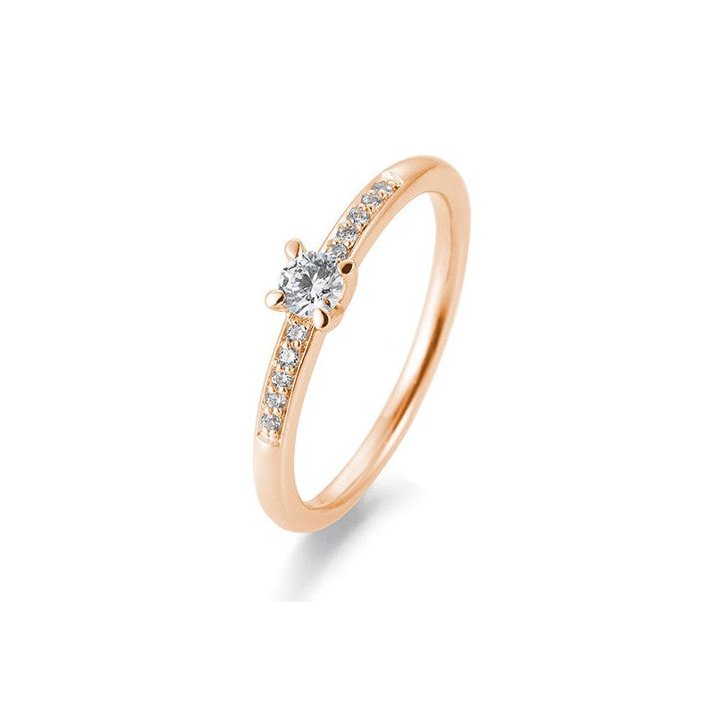 18 Karat Verlobungsring Pavé 0,05-0,30 ct. -  41859470