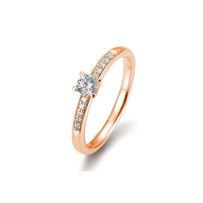 18 Karat Verlobungsring Pavé 0,05-0,30 ct. -  41859470