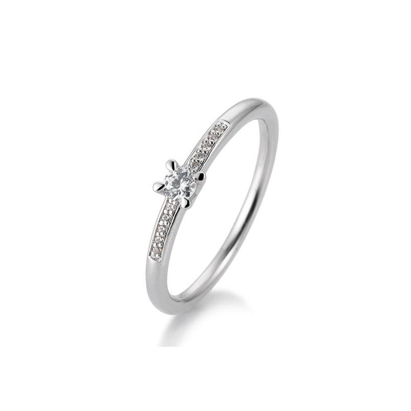 18 Karat Verlobungsring Pavé 0,05-0,30 ct. -  41859470
