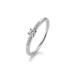 18 Karat Verlobungsring Pavé 0,05-0,30 ct. -  41859470