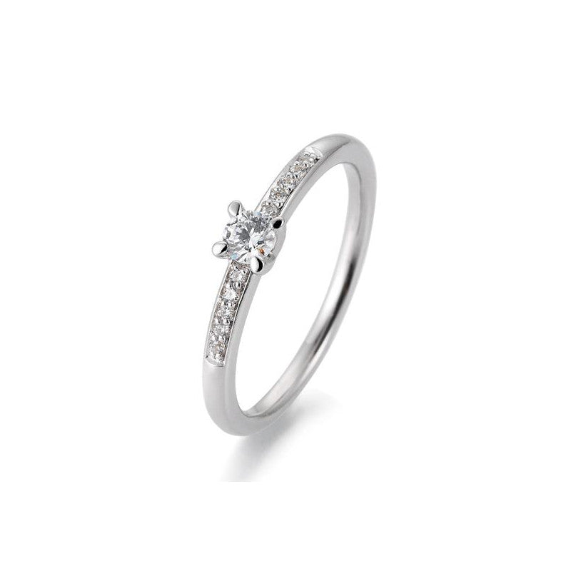 18 Karat Verlobungsring Pavé 0,05-0,30 ct. -  41859470