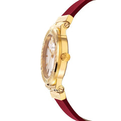 Versace Greca Logo Damenuhr Rot/Gold 38 mm - VEVH00420 2