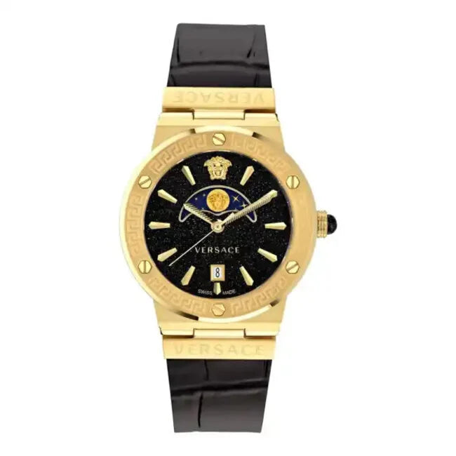 VERSACE Greca Logo Moonphase' Damenuhr - VE7G00123