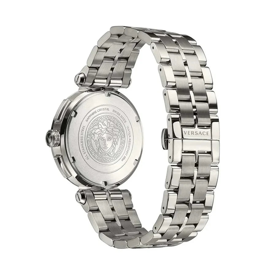 Versace Herrenuhr Aion Silber, 45 mm - VBR040017 3