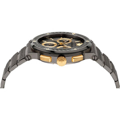 Versace Herrenuhr Schwarz Chronograph, 43 mm - VEZ900521 2