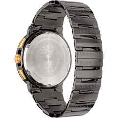 Versace Herrenuhr Schwarz Chronograph, 43 mm - VEZ900521 3