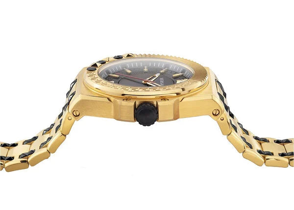 Versace Herrenuhr Chain Gold, 45 mm - VEDY00619 2